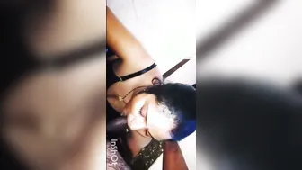 Married Woman Sucking Brother In Law While Flashing Tits