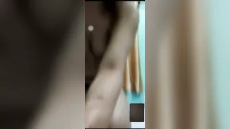 GF Strips Topless During Naughty Video Call