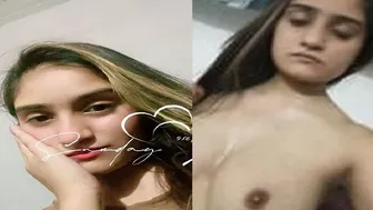 Shy Muslim Girl Sending First Time Naked Selfies Online