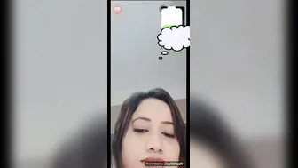 Gf With Dark Nipples Strips Naked During Video Call