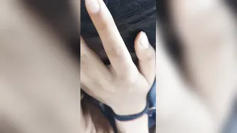 Cute Gf Giving Outdoor Blowjob To Boyfriend Pov Style