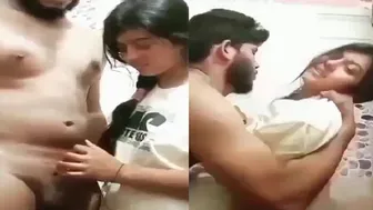 Horny Couple Fucking Hard In Bathroom Caught On Camera