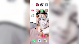 GF Stripping Naked For Video Call Showing It All