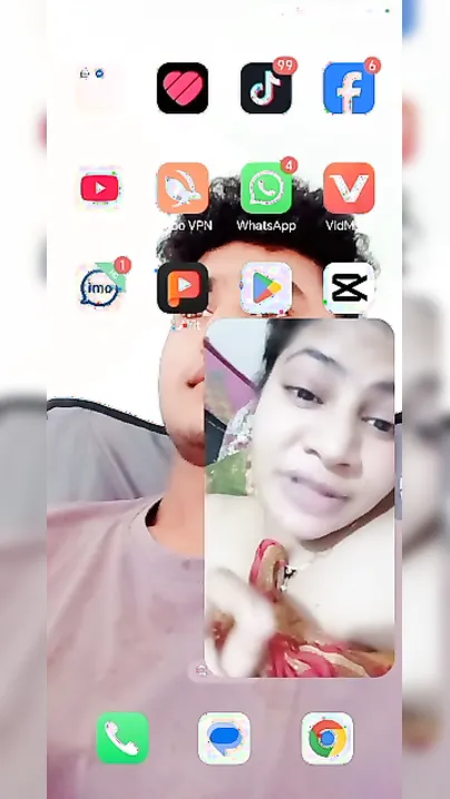 GF Stripping Naked For Video Call Showing It All