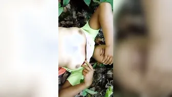 Young Slut Getting Fucked Outdoors In The Woods