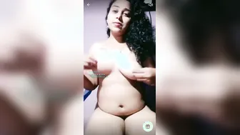 Curvy Wife Naked And Fingering Pussy Live On Cam Show