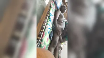 Aunty Getting Her Pussy Eaten And Fucked By Bald Stud