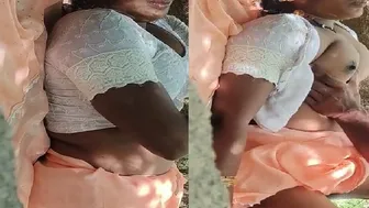 Wife Getting Fucked Outdoors By His Horny Friend