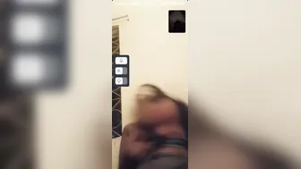 Smoking GF Flashing Tits During Naughty Video Call