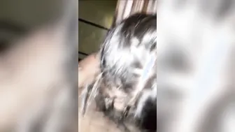 Virgin GF Giving Sloppy Blowjob To Her Boyfriend