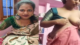 Wife Flashing Tits Through Her Tight Blouse At Home