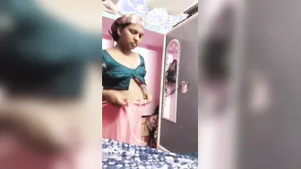 Wife Flashing Tits Through Her Tight Blouse At Home