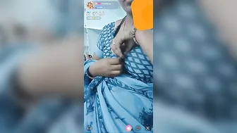 Shy Married Woman Flashes Big Boobs On Private Cam Show