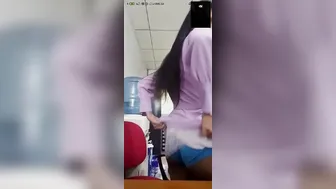 Naughty Student Exposing Tits And Ass During Class