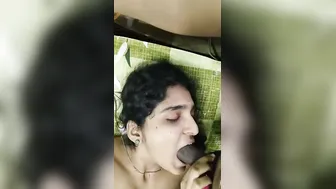 Wife Deepthroating Huge Dick In Leaked Homemade Video