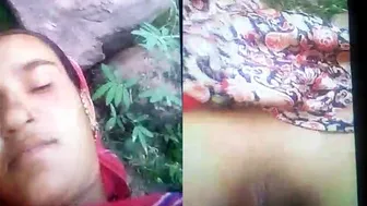 Married Woman Fucking Neighbor Outdoors In The Village