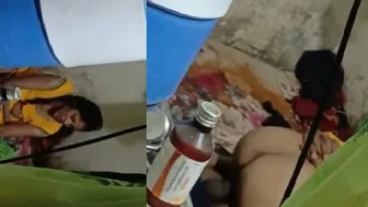 Caught My GF Fucking Through A Hole In The Wall