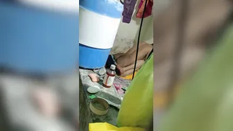 Caught My GF Fucking Through A Hole In The Wall