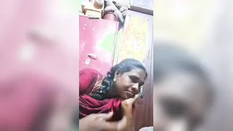 Tattooed Milf Jerking Off Her Husband Until He Cums