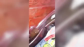 Cheating Wife Showing Her Wet Pussy After Undressing