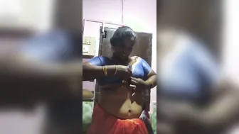 Cheating Wife Showing Her Wet Pussy After Undressing