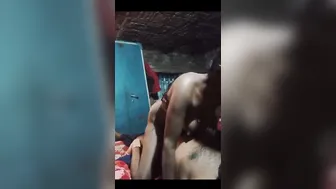 Wife With Long Nipples Riding My Hard Cock At Home