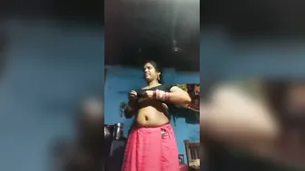 Married Woman Stripping Naked And Masturbating Alone