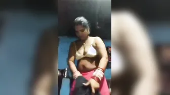 Married Woman Stripping Naked And Masturbating Alone