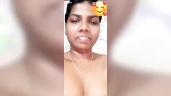 My GF Showing Her Dark Nipples On Video Call