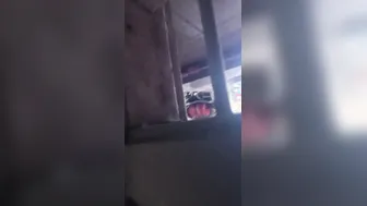 Neighbor Caught Bathing Naked Through The Window