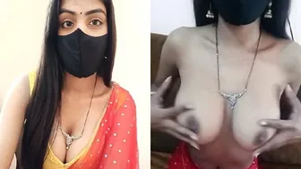 Horny Cam Girl Flashing Her Round Tits Live Online