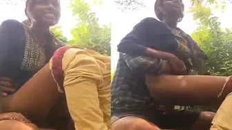 Skinny Village GF Fucking Outdoors With Me