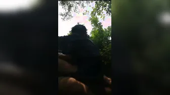 Skinny Village GF Fucking Outdoors With Me