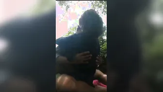 Skinny Village GF Fucking Outdoors With Me