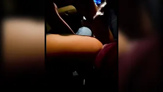 Flashing My Tits In Car For Stranger Driving By