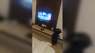 Paid Slut Fucking Two Guys In Hotel Room Threesome