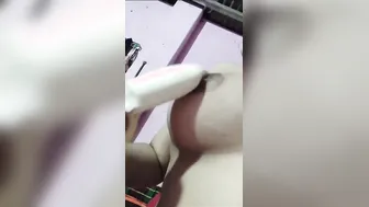 Young Slut Playing With Her Boobs And Pussy Leaked