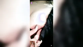 Cute Camgirl Showing Her Perky Tits On Private Live