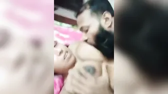 Busty Milf Getting Her Huge Boobs Sucked By Lover