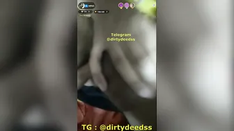 Camwhore Getting Her Boobs Groped During Live Stream