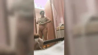 Catching My Stepmom Naked Walking Out Of The Bathroom