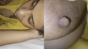 Sleeping Stepsister Getting Her Tits Touched And Exposed