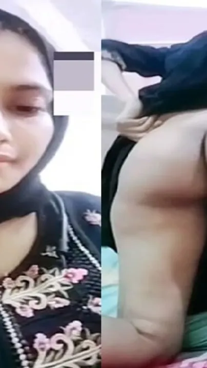 Hijab Wife Showing Pussy And Ass During Naughty Video Call