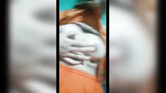 Young Gf Pressing Her Tits While Fingering Herself Raw