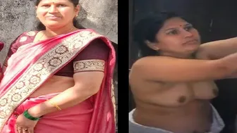 Desi Aunty Stripping Naked Showing Everything Homemade