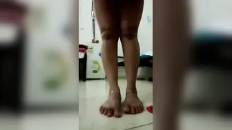 Horny Aunty Making Naked Video For Her Secret Lover