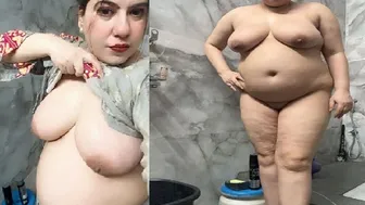 Busty Wife Showing Boobs In Transparent Saree Naked