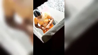 Hidden Cam Catches Wife Taking Shower In The Morning