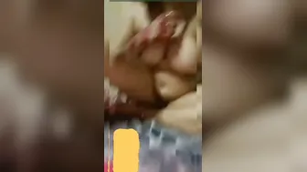 Busty Wife Getting Naked On Video Call For Boyfriend