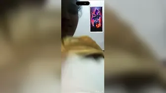 Married Woman Milking Tits On Video Call For Lover